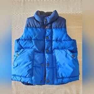 GAP Kids Blue Puffer Vest
